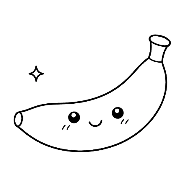 Banana drawing