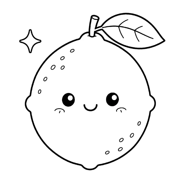 Lime drawing