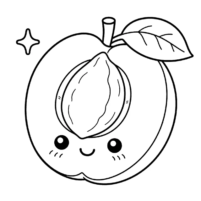 Apricot drawing