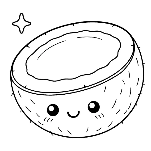 Coconut drawing