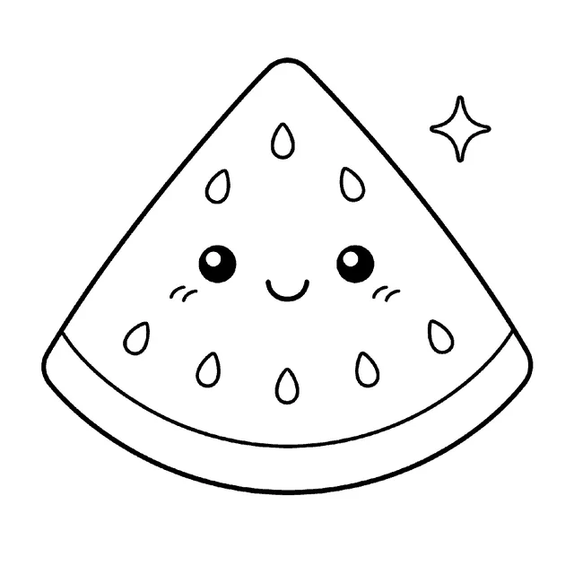 Watermelon drawing