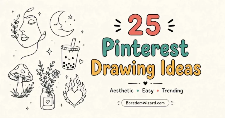 pinterest drawing ideas
