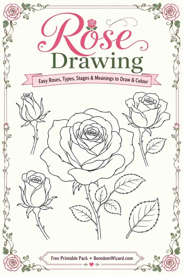 Rose Drawings
