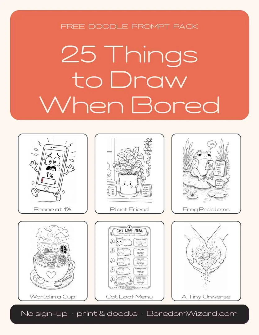 Things to Draw When Bored