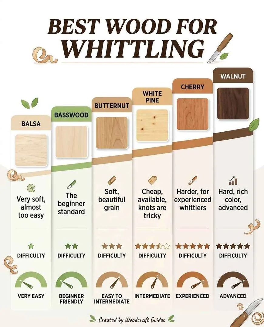 Best wood for whittling guide 