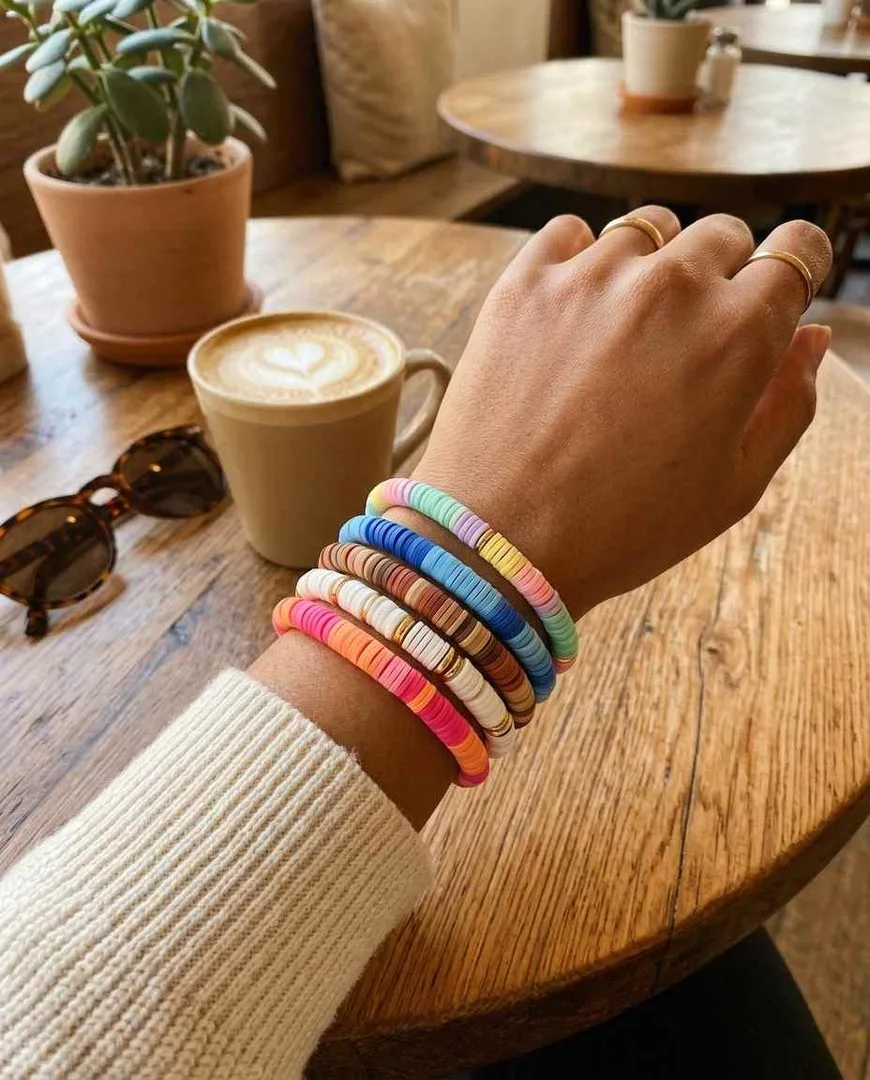 Clay bead bracelet ideas 2026