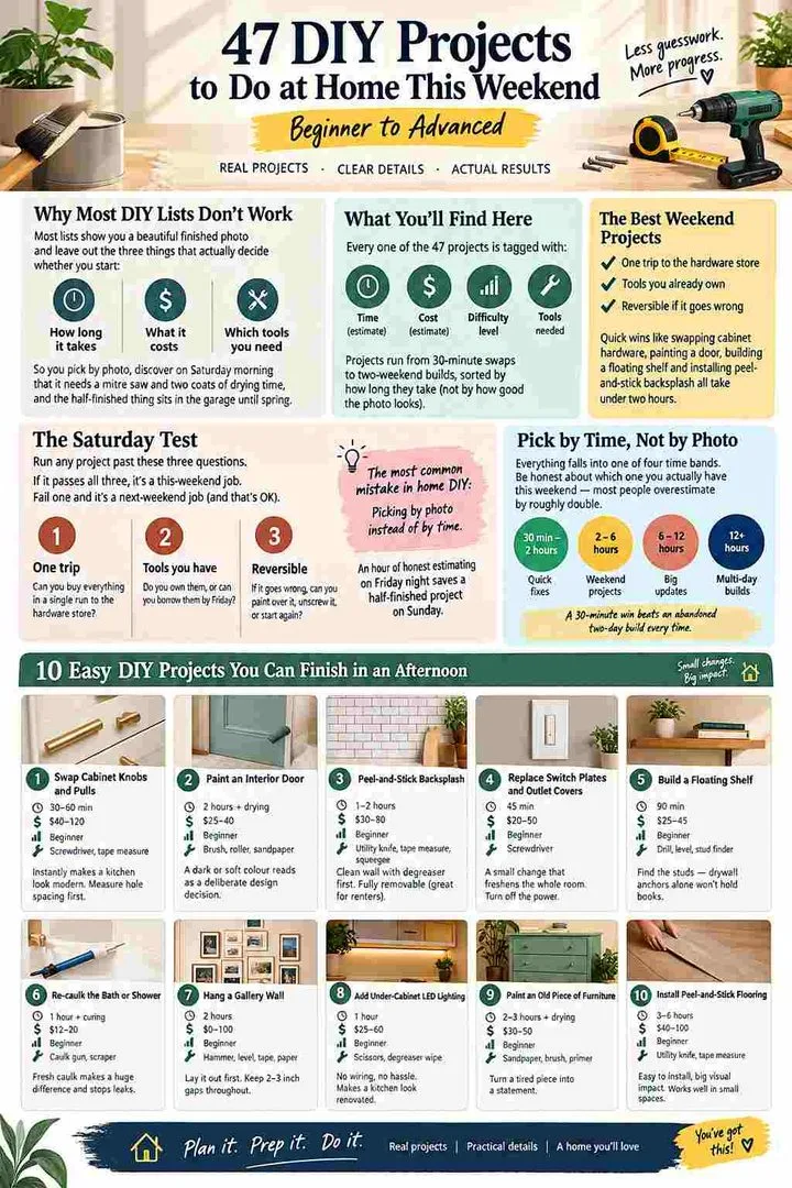 DIY Projects to Do at Home