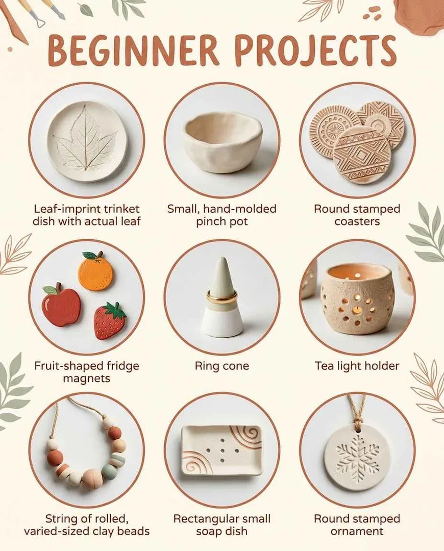 Easy air dry clay ideas for beginners
