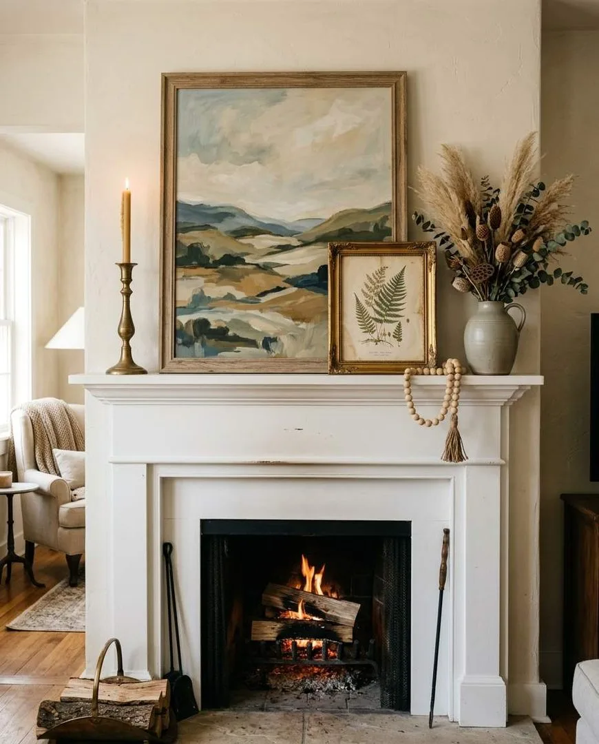Fireplace Mantel Decor Ideas