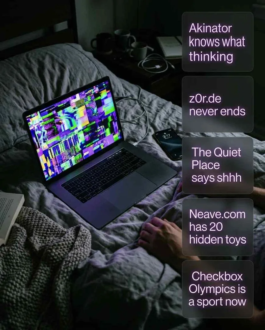 Genuinely unhinged weird websites