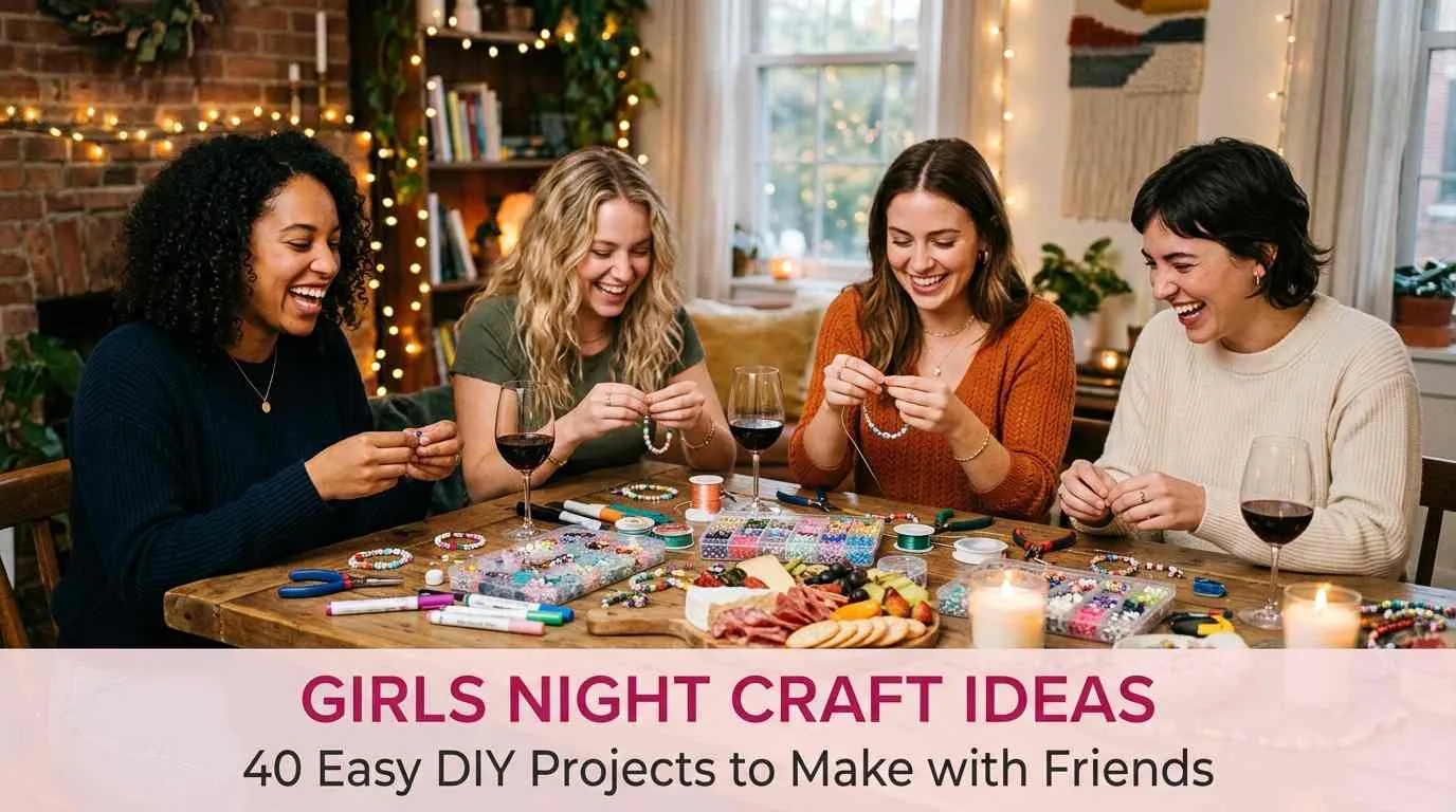 Girls night craft ideas