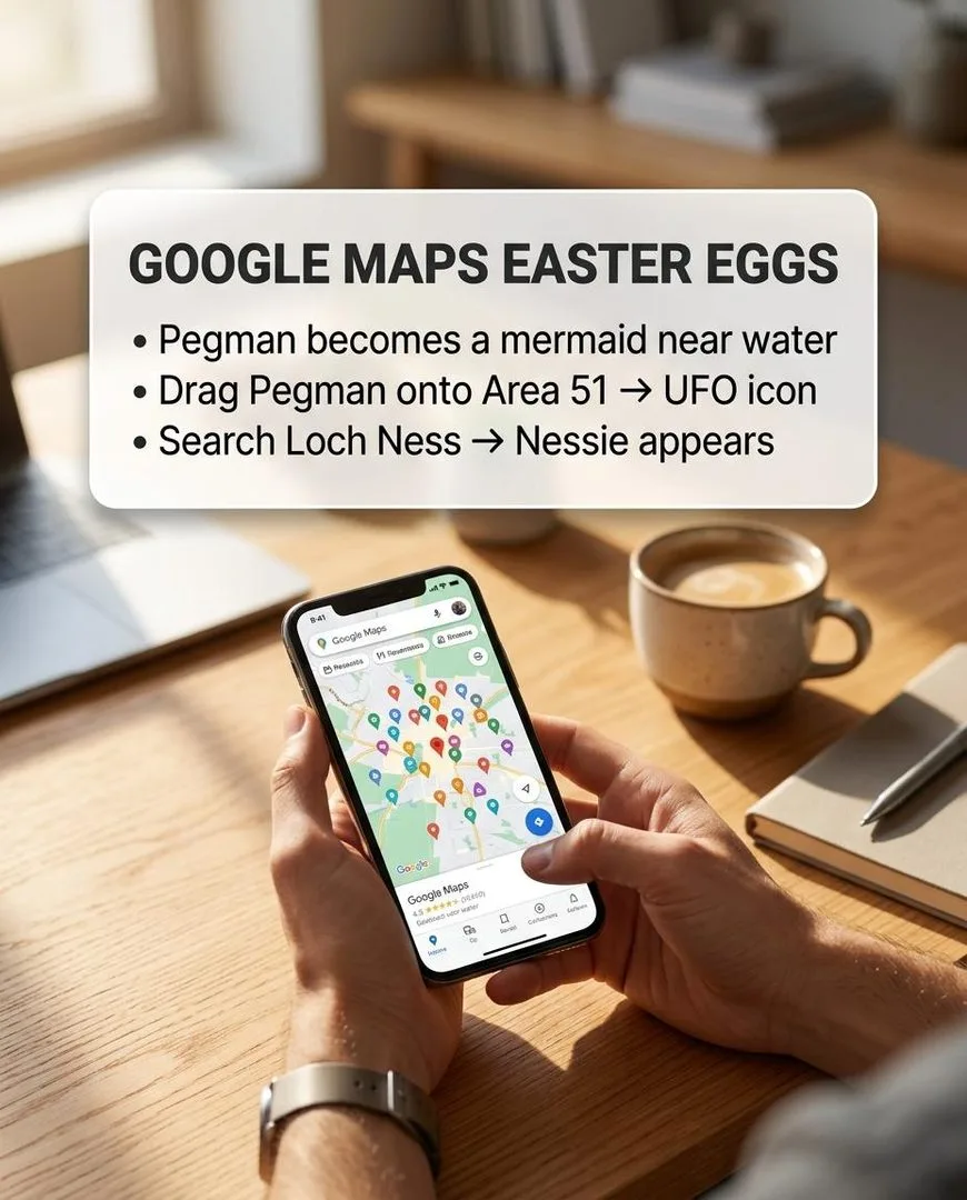 Google Maps easter eggs