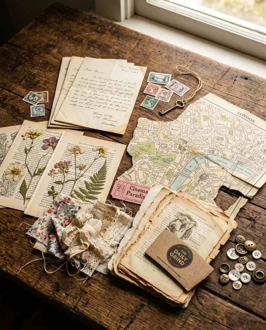 junk journal materials