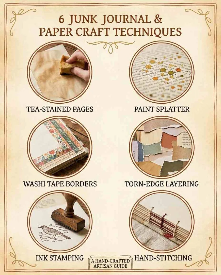 Junk journal techniques