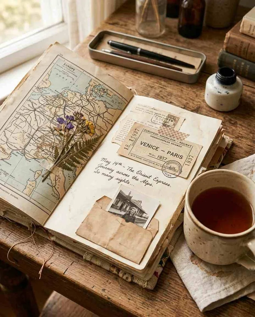 Junk journal theme ideas