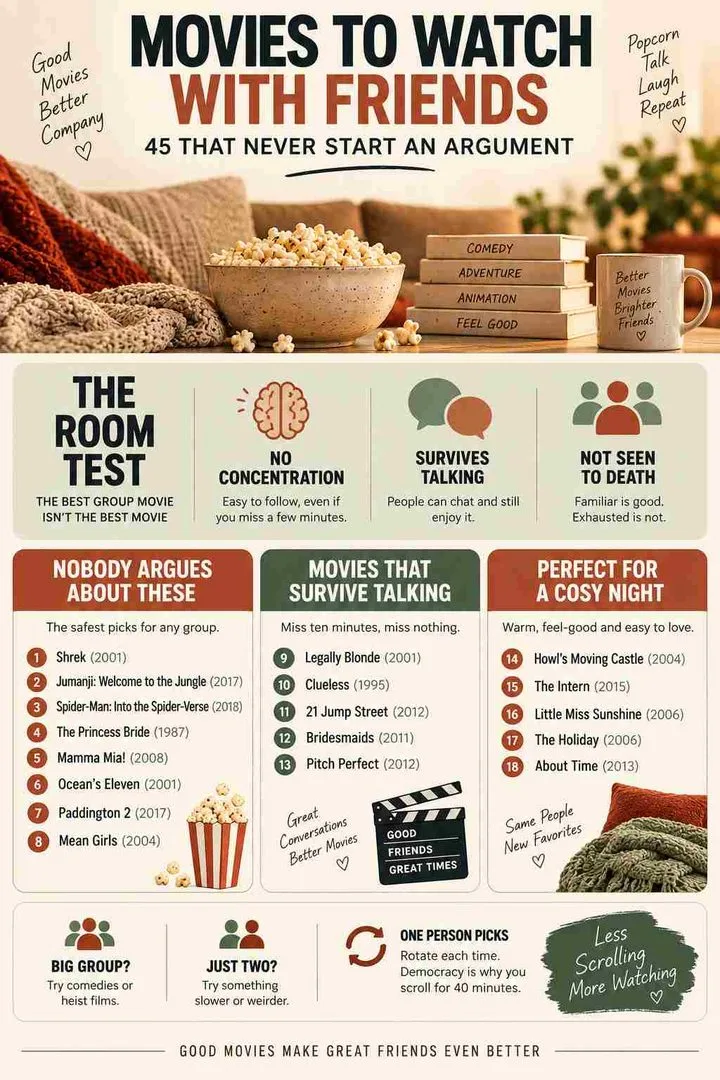 Movies to Watch With Friends