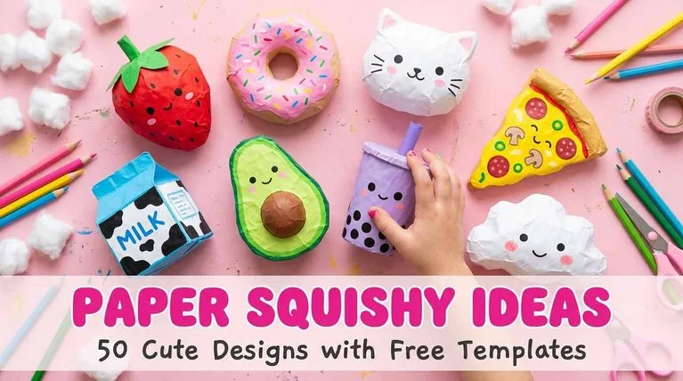 paper squishy ideas