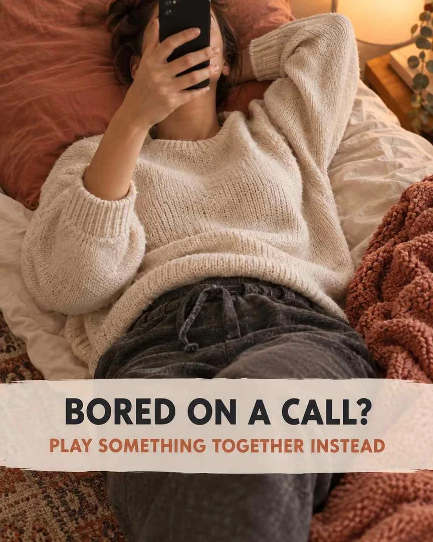 Things to do on a call when bored with a friend