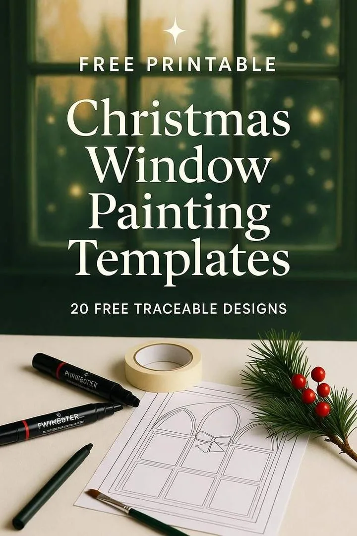Christmas Window Painting