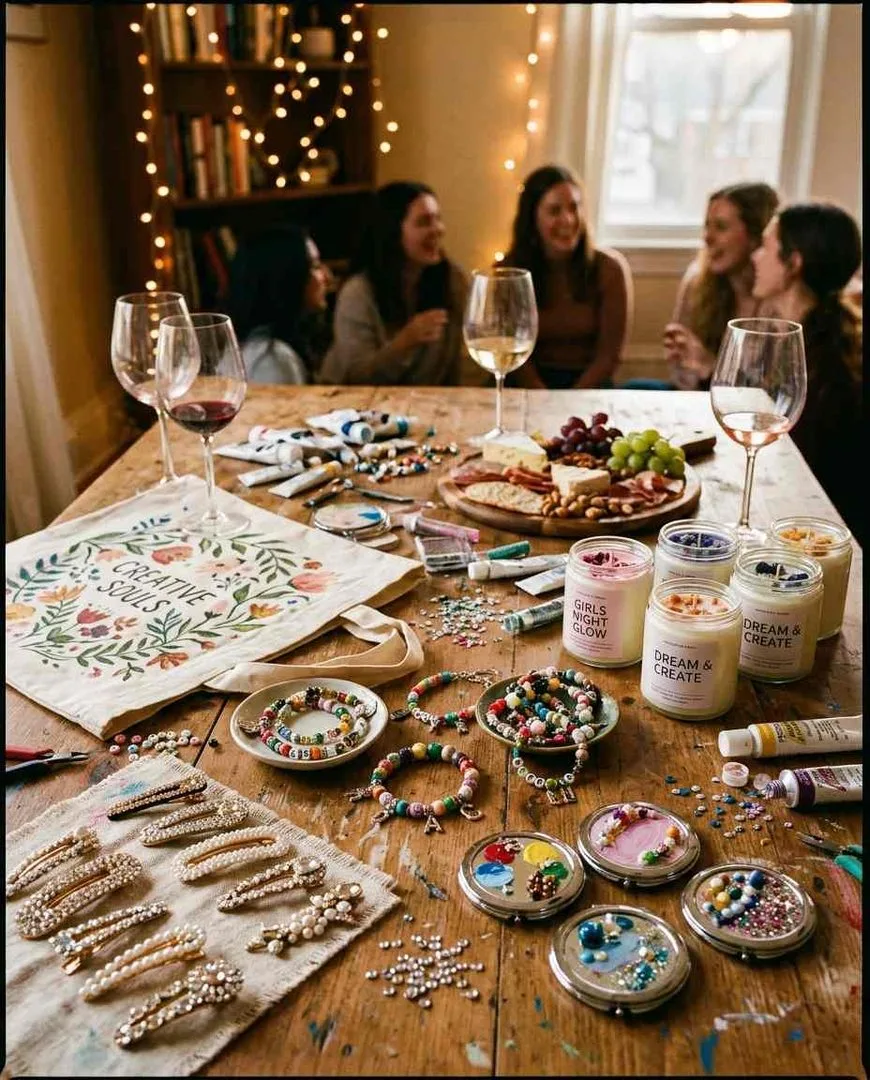 girls craft night projects 