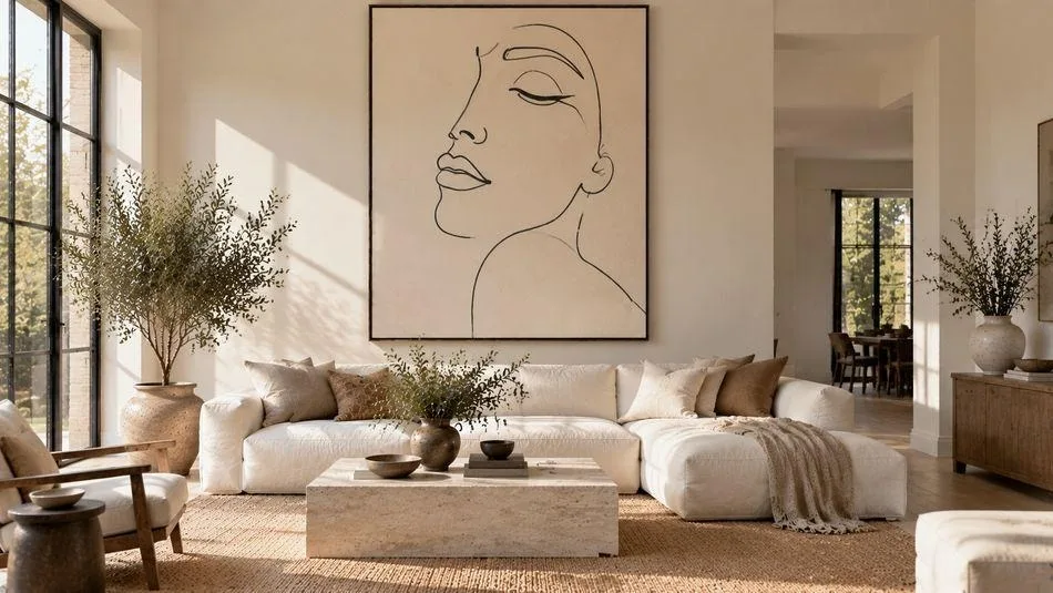 Minimalist wall art