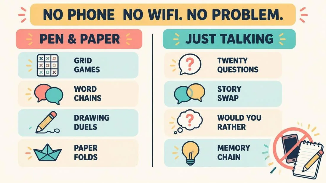 Games to Play When Bored with no phone