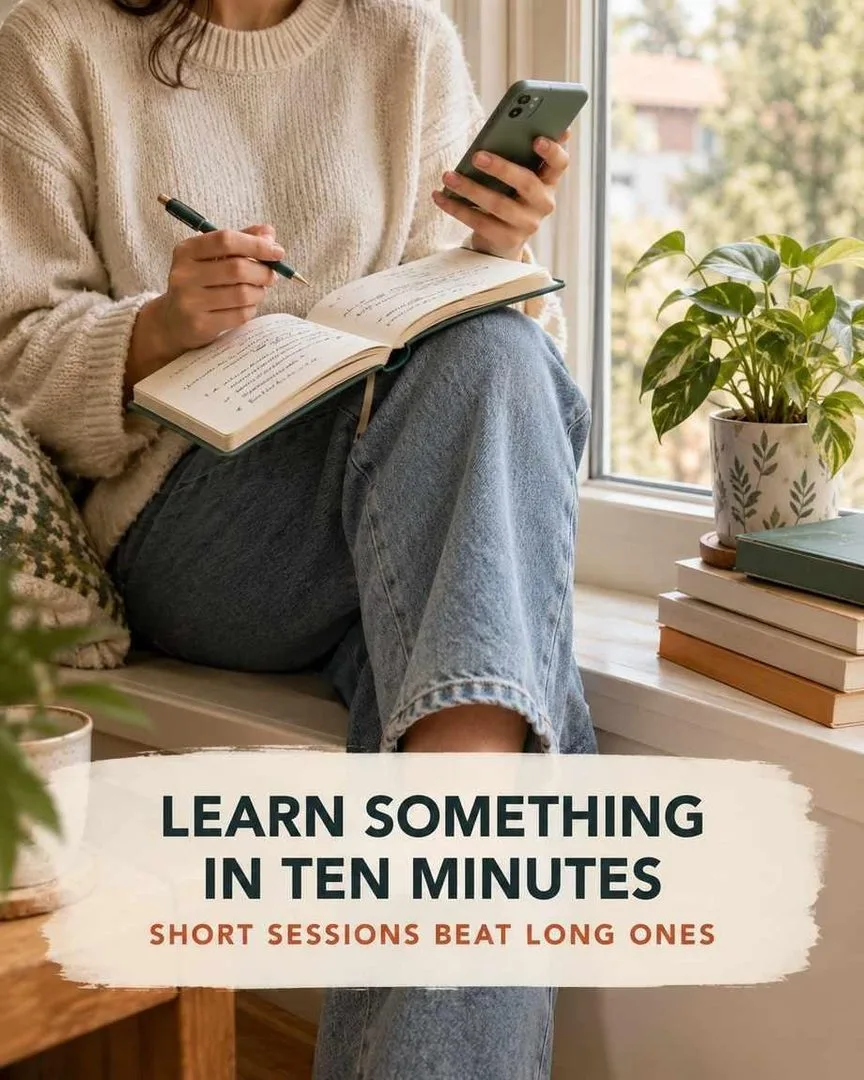 Learning on your phone in ten minutes a day