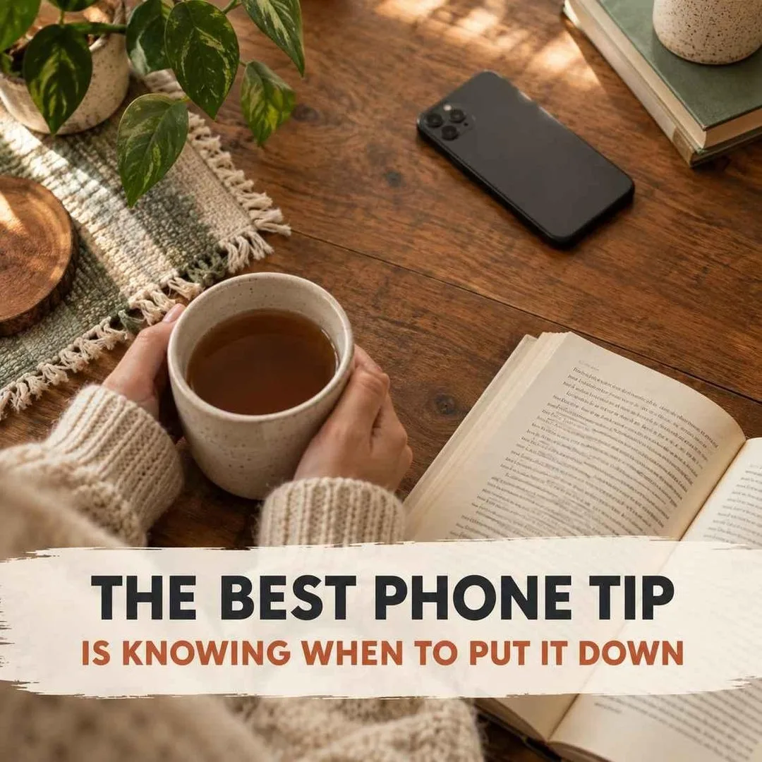 Knowing when to put your phone down