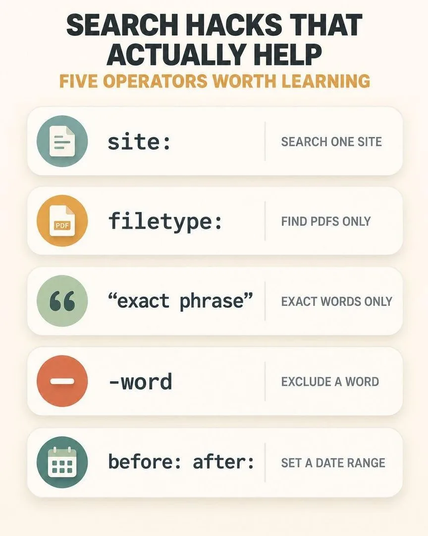 Google tricks