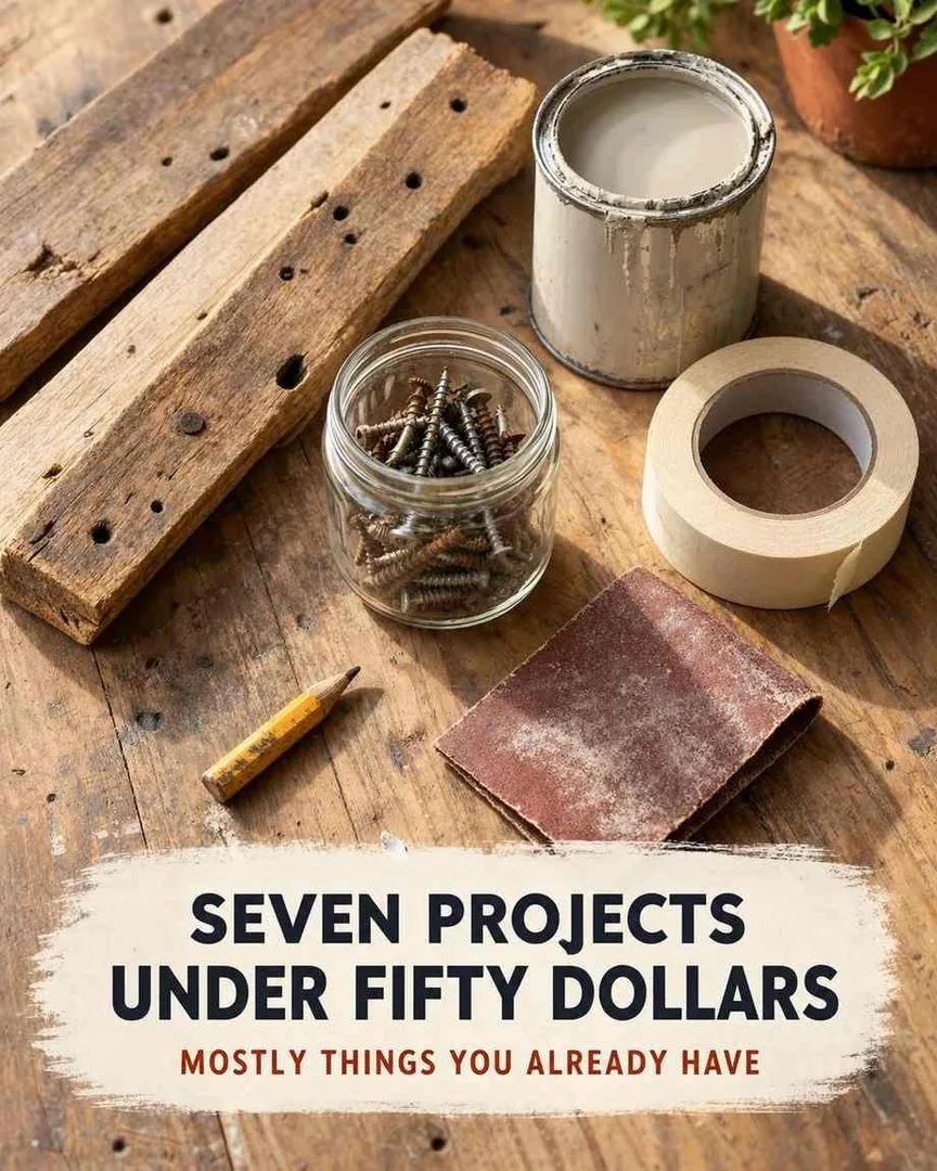 DIY home projects on a budget under $50