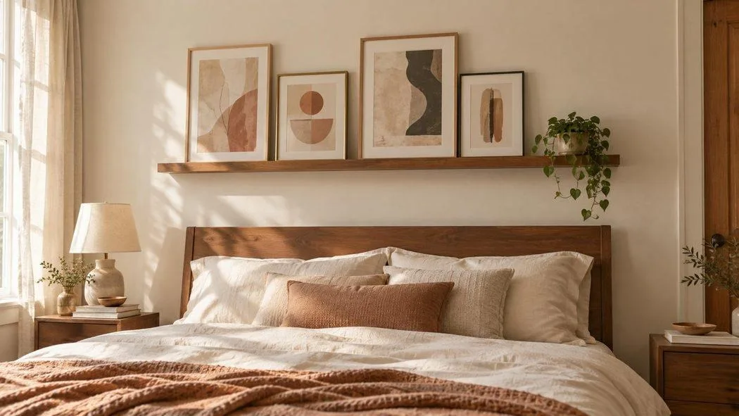 wall art ideas for bedroom