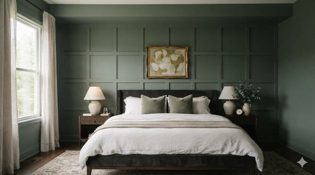Master bedroom wall decor