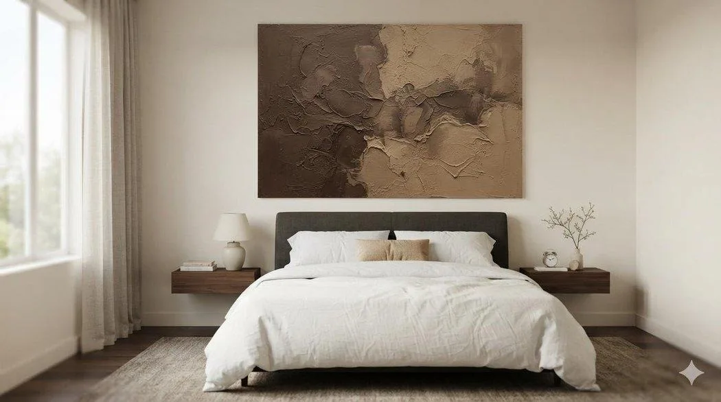 Master bedroom wall decor