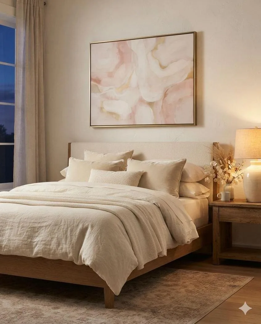 romantic wall art for bedroom