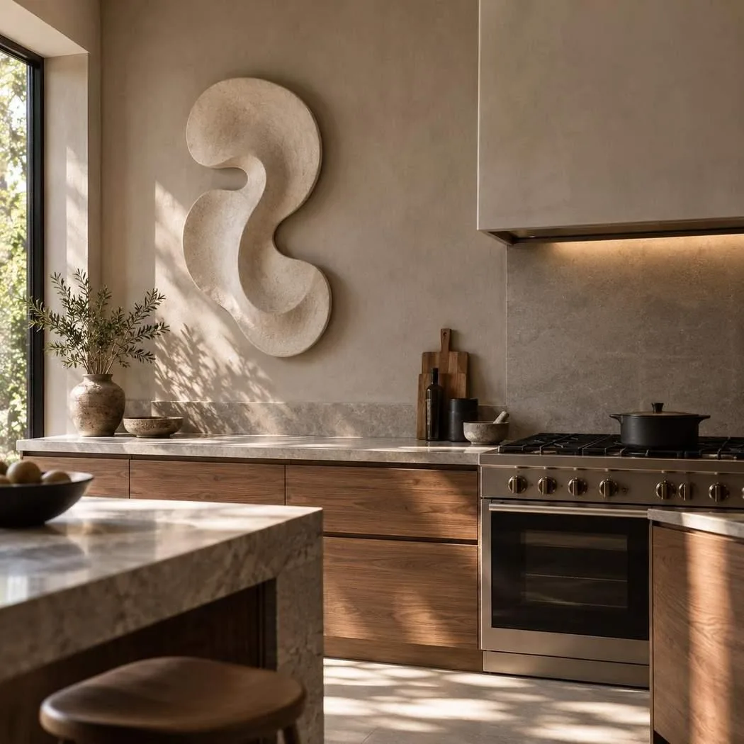 Modern kitchen wall decor