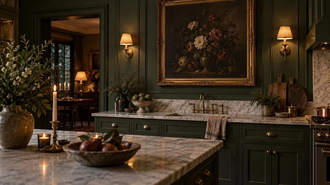 Elegant kitchen wall decor ideas