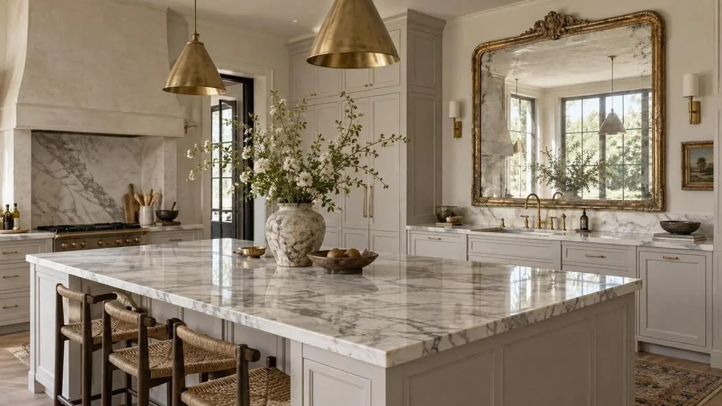 Elegant kitchen wall decor ideas