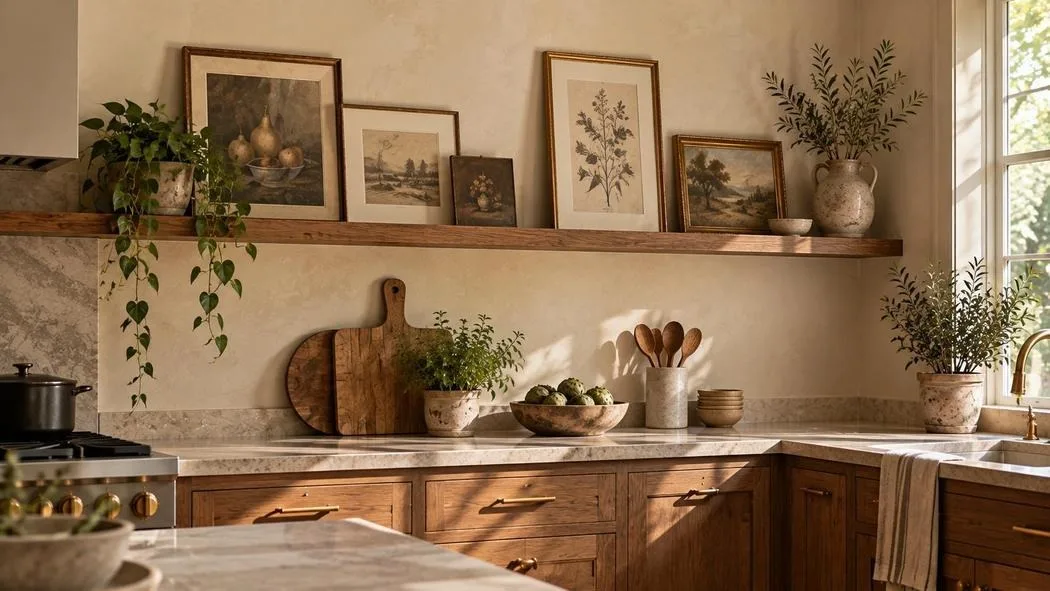 Kitchen wall ideas 