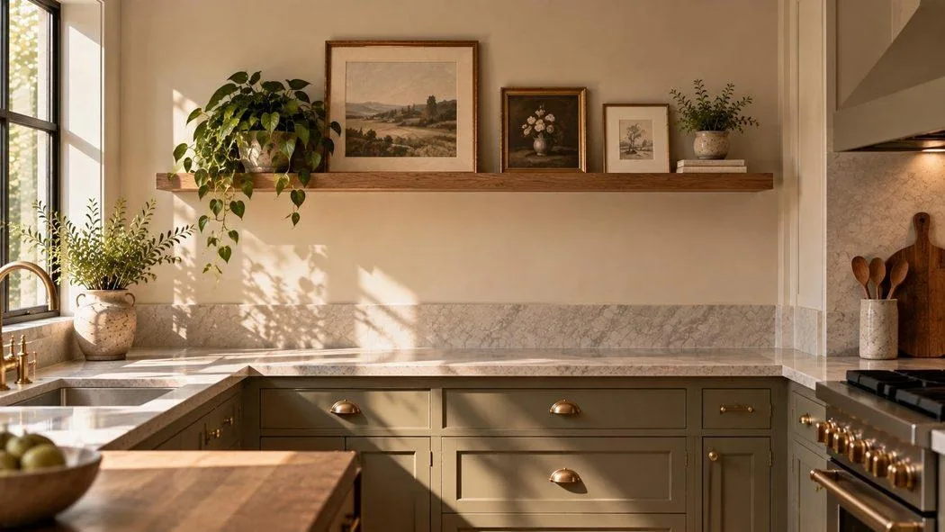 Small kitchen wall decor