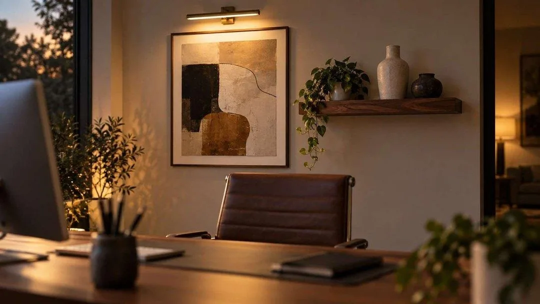 Home office wall decor