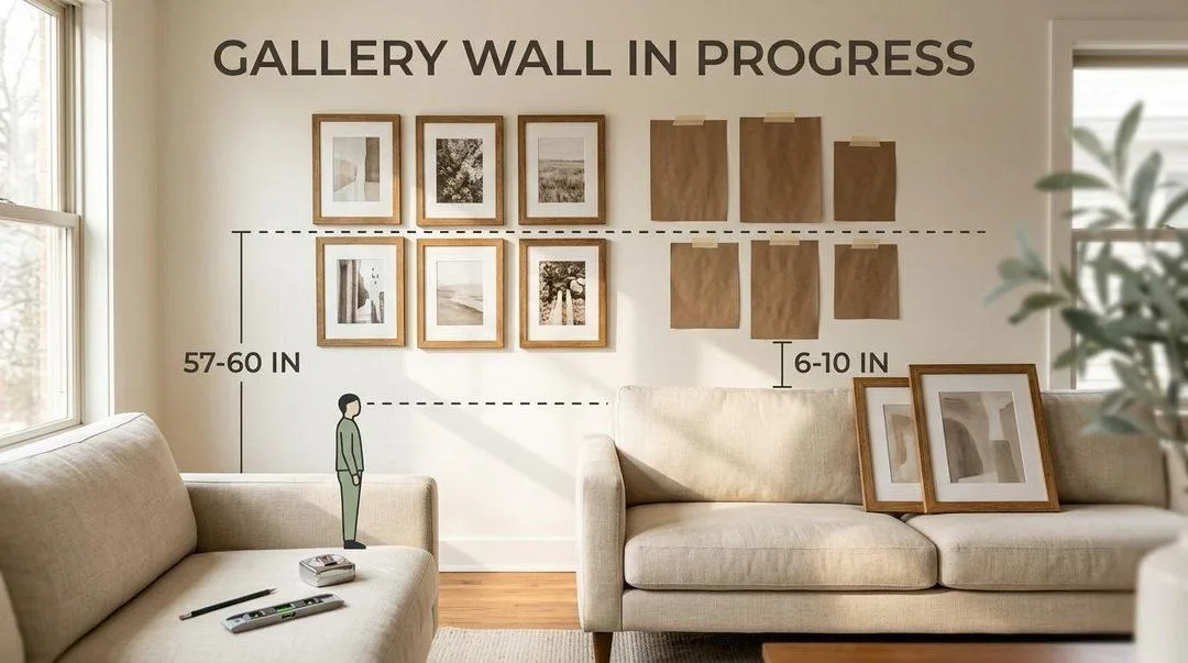 How to Arrange Pictures on a Wall