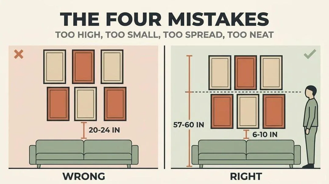 How to Arrange Pictures on a Wall