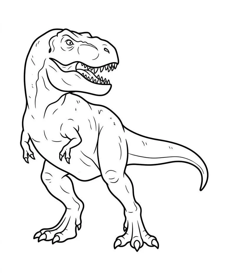How to Draw a Dinosaur