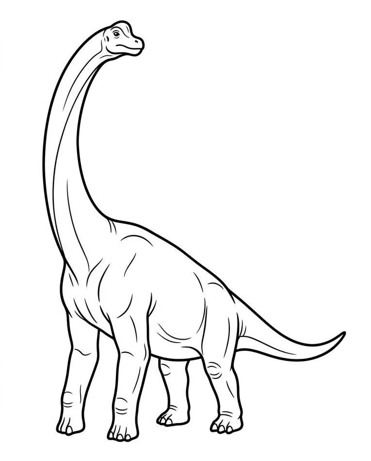 Dinosaur drawing