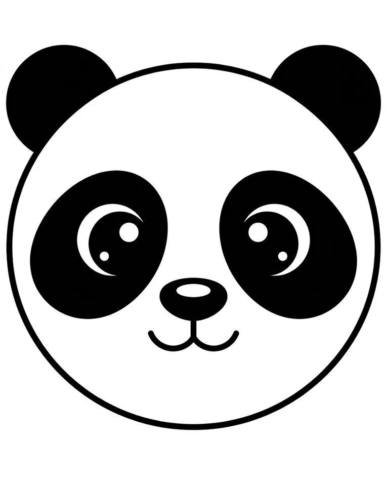 panda drawing