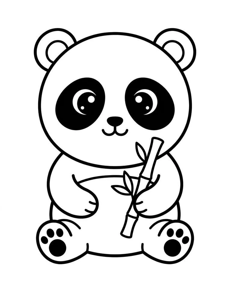 Easy panda drawings for beginners