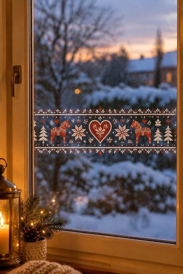 Christmas Window Painting