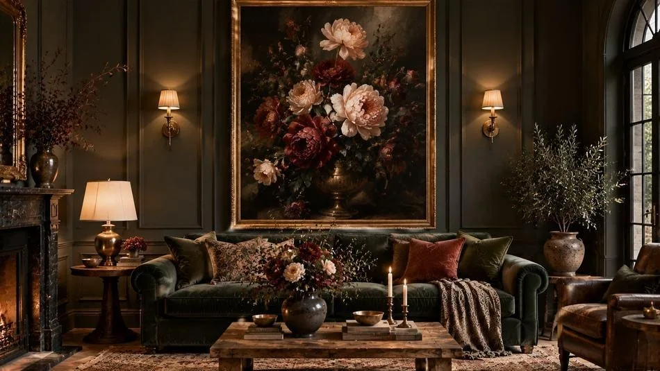 floral wall art