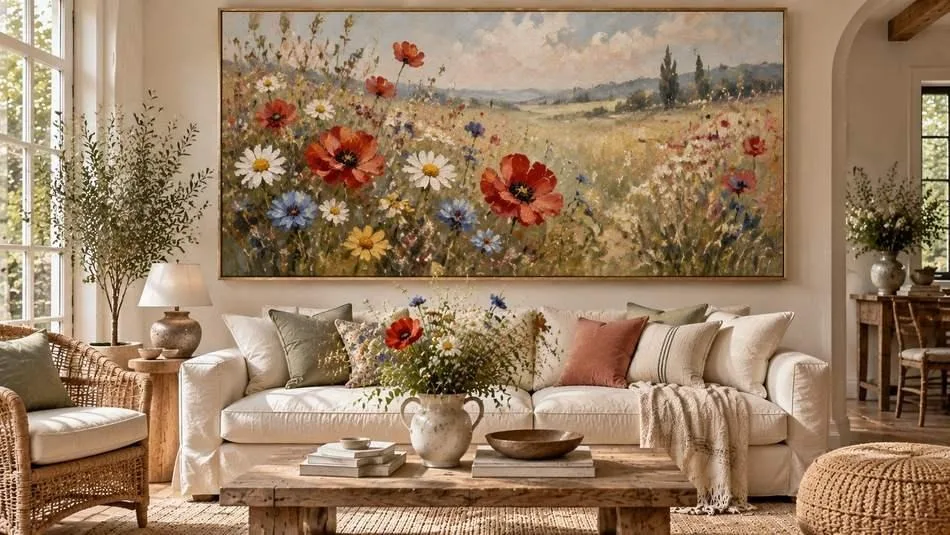 floral wall art