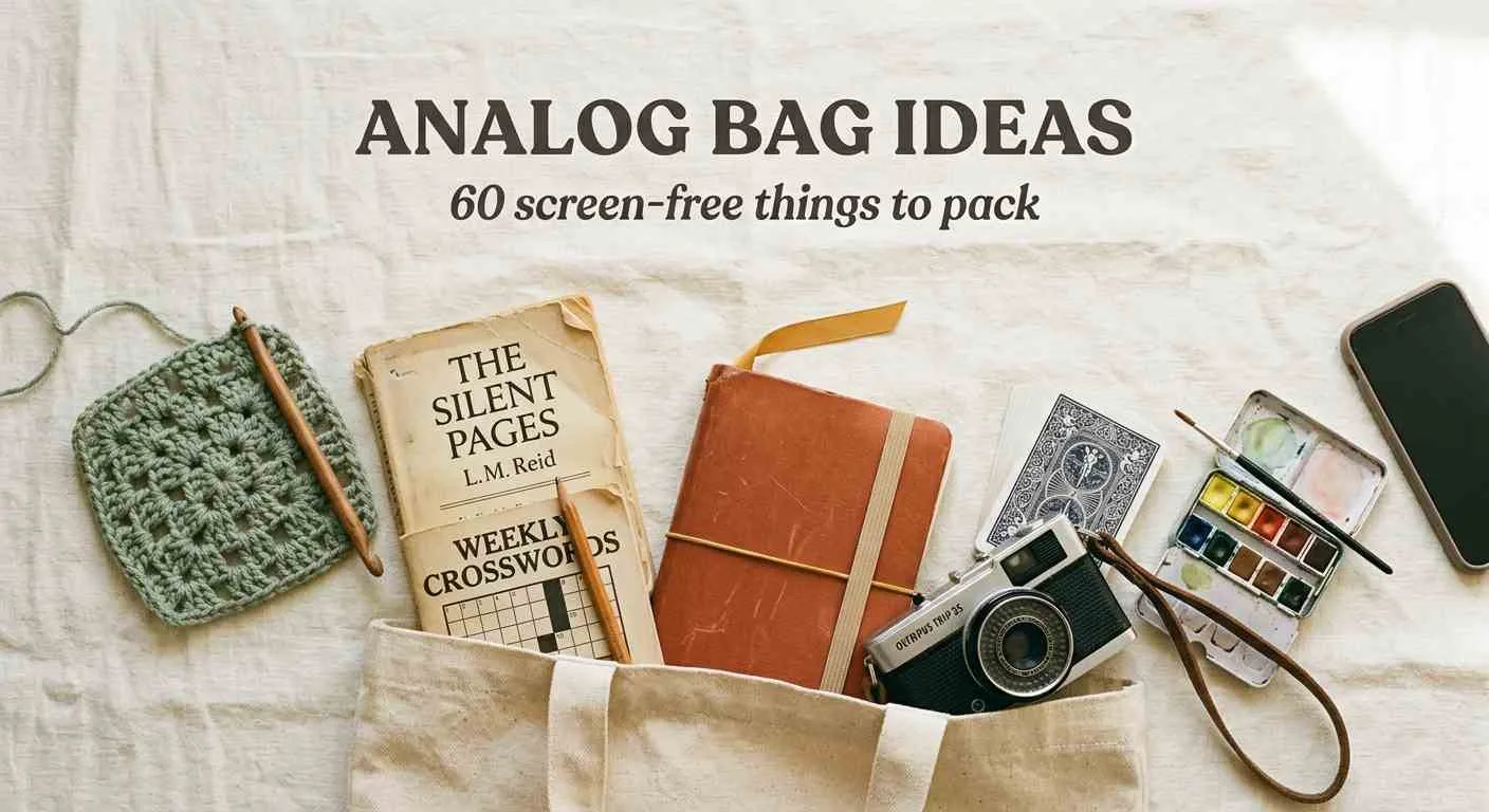 Analog Bag Ideas